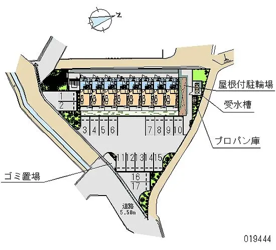 和泉市阪本町　月極駐車場（LP）